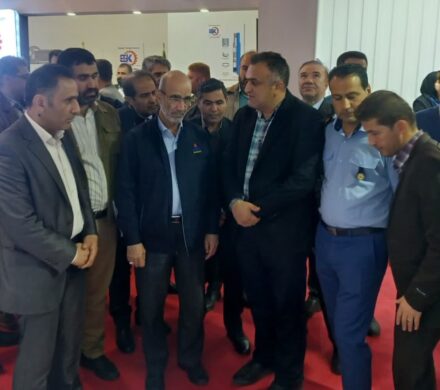 بازدید مهندس دانشی از غرفه شرکت محور ماشین دوار در نمایشگاه تخصصی ساخت تجهیزات صنعت نفت خوزستان