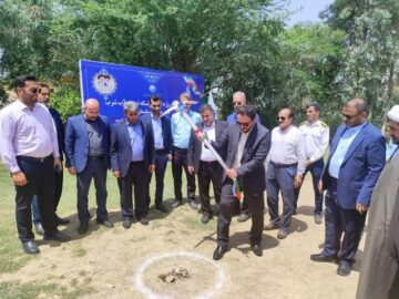افتتاح طرح ۵۰ کیلومتری شبکه توزیع آب آشامیدنی مسجدسلیمان