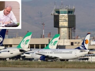 توقف ۵ ساعته پروازهای فرودگاه بین‌المللی مهرآباد در روز چهاردهم خرداد ماه