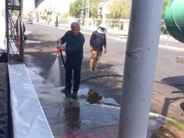 سرپرست شهرداری کهن شهر شوشتر خبر داد : آماده باش تلاشگران معاونت خدمات شهری شهرداری شوشتر برای نظافت معابر در ایام تاسوعا و عاشورای حسینی