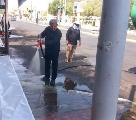 سرپرست شهرداری کهن شهر شوشتر خبر داد : آماده باش تلاشگران معاونت خدمات شهری شهرداری شوشتر برای نظافت معابر در ایام تاسوعا و عاشورای حسینی