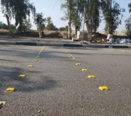 رنگ آمیزی سرعتگاه های سطح شهرستان شوشتر