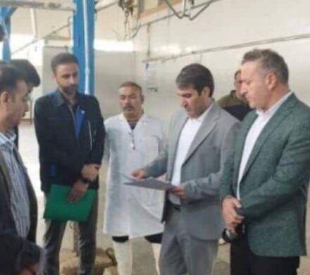 بازدید مشترک تیم کارشناسی از وضعیت تصفیه خانه فاضلاب کشتارگاه شهرداری شوشتر