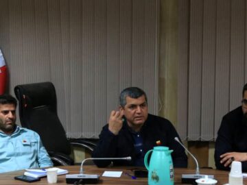 دیدار با مدیر و روسای بخش فولادسازی