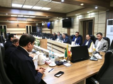 دیدار معاون بیمه ایران کشور با قائم مقام مدیرعامل فولاد خوزستان