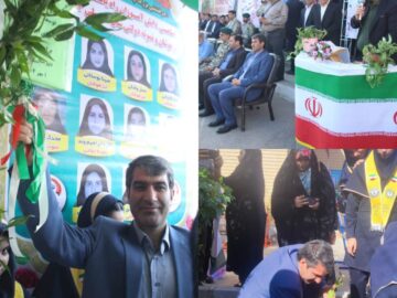 دادستان دادسرای عمومی و انقلاب شهرستان شوشتر زنگ مهر را در کنار دانش آموزان شهرستان شوشتر به صدا در آورد