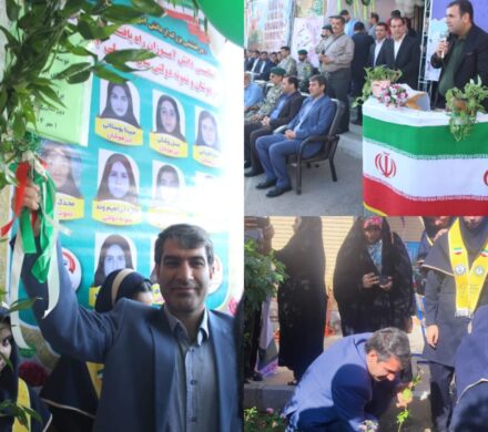 دادستان دادسرای عمومی و انقلاب شهرستان شوشتر زنگ مهر را در کنار دانش آموزان شهرستان شوشتر به صدا در آورد