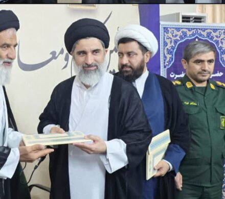 آیین تکریم و معارفه امام جمعه شهرستان بندرهندیجان برگزار شد
