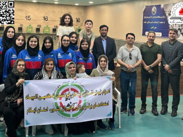 تیم تیراندازی استان خوزستان جهت‌ حضور در هفتمین المپیاد استعدادهای برتر ورزش دختران کشور به استان ایلام اعزام شد