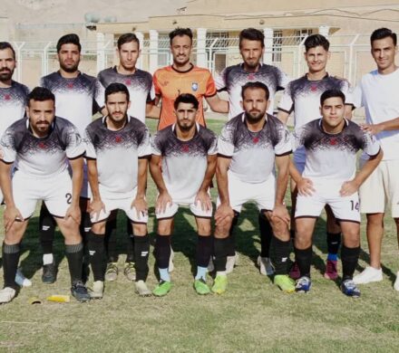 تیم آبی پوشان حمیدیه صدرنشین لیگ برتر فوتبال خوزستان  شد
