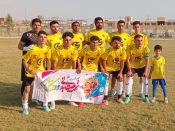 فوتبال لیگ برتر خوزستان/ هندیجانی ها به تنهایی در صدر ایستادند